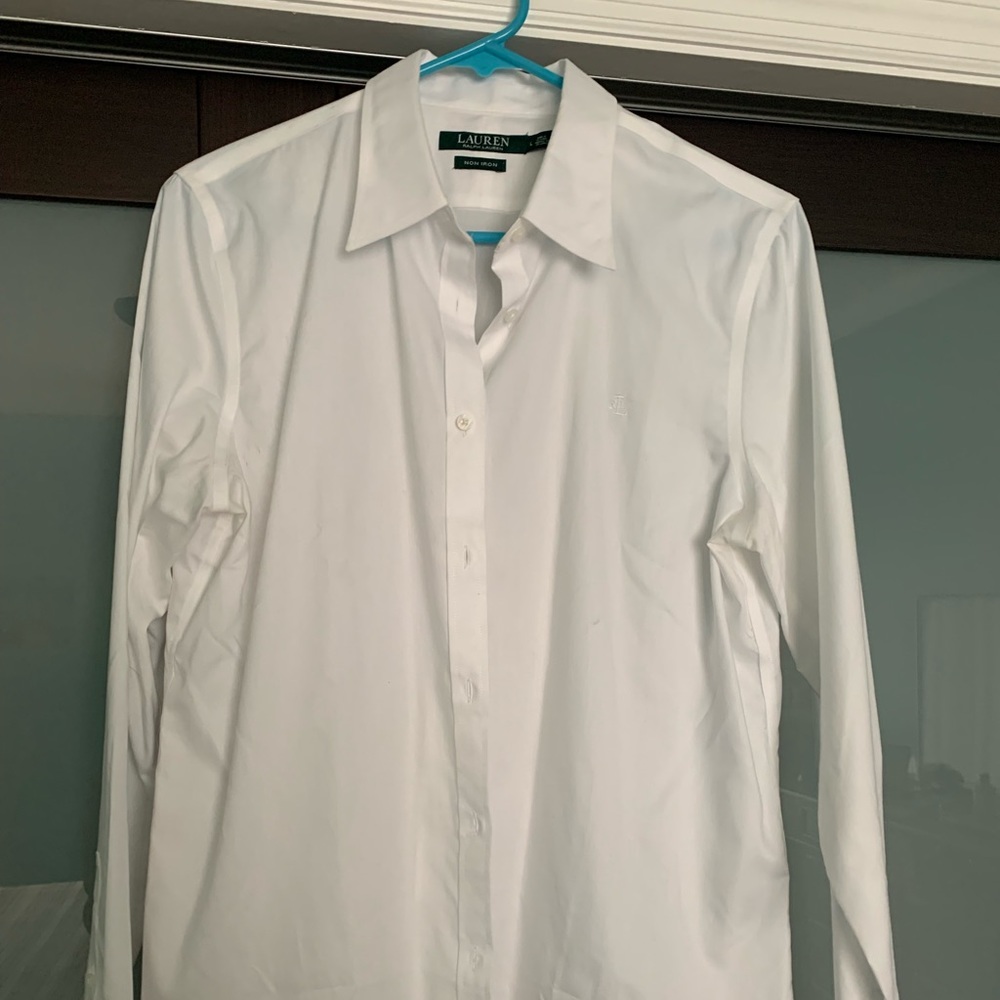 Ralph Lauren white ladies shirt